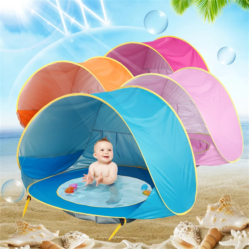 Tenda De Praia Infantil- Com Proteção UV - Verão 2025