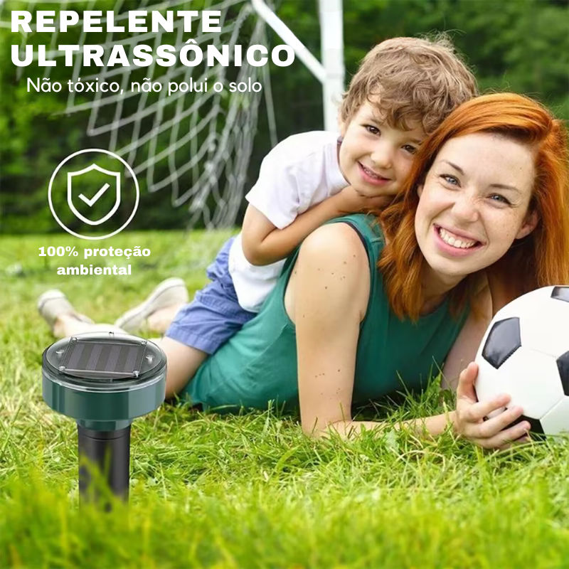 Repelente Ultrasonic Solar Power