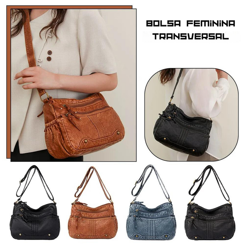 Bolsa Feminina Transversal