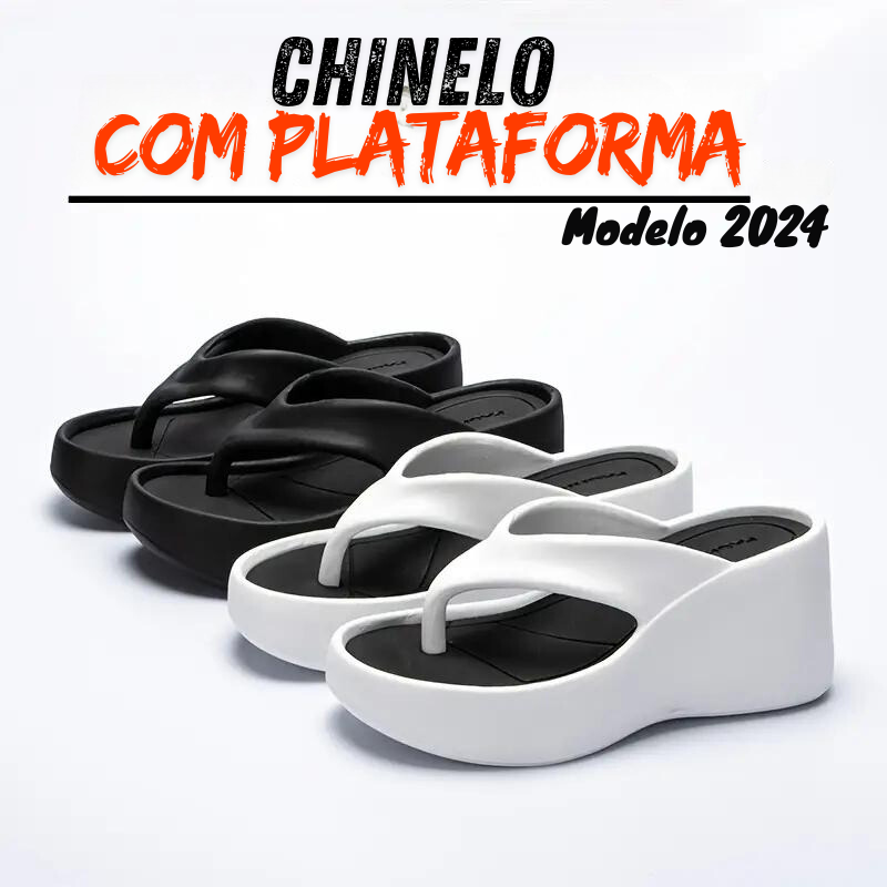 Chinelo Plataforma Feminino Rimocy