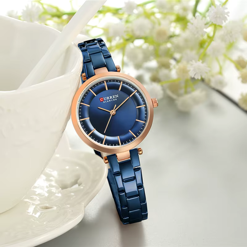 Relógio Feminina Oceanic Royale-Pulseira Em Aço Inoxidável