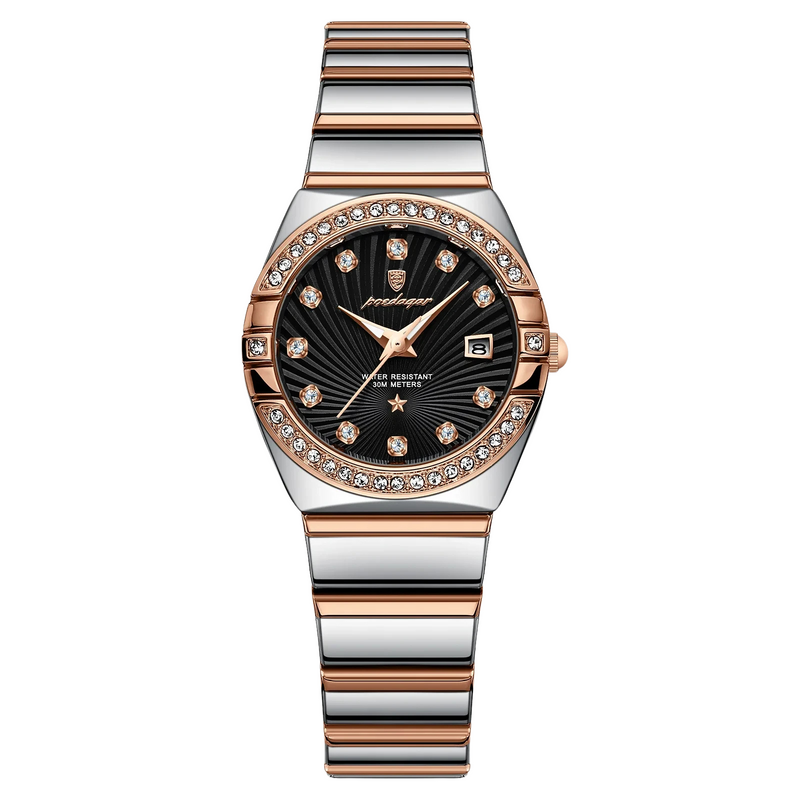 Relógio Feminino Legacy -Pulseira Em Aço Inoxidável À Prova D'Água