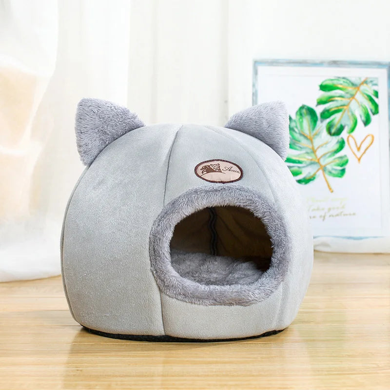 Cama De Gato Dobrável Com Auto Aquecimento