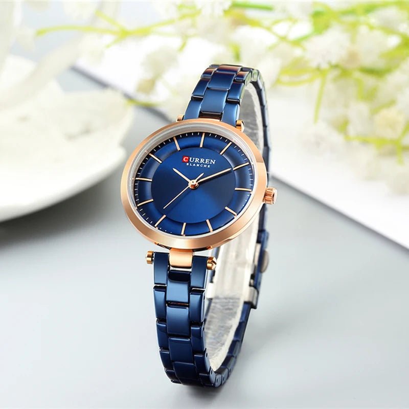 Relógio Feminina Oceanic Royale-Pulseira Em Aço Inoxidável