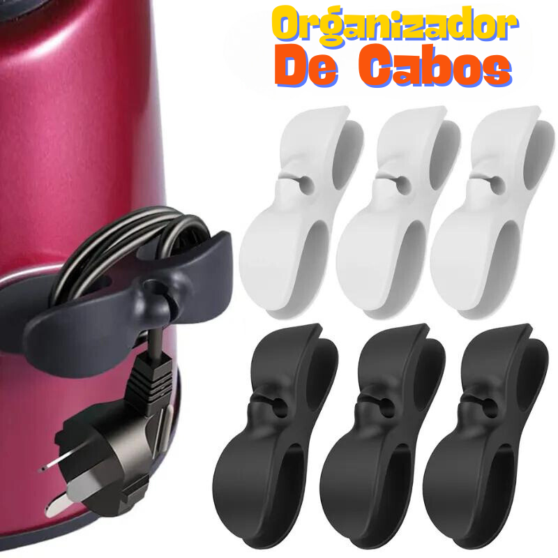 Organizador De Cabos (4 Unidades)