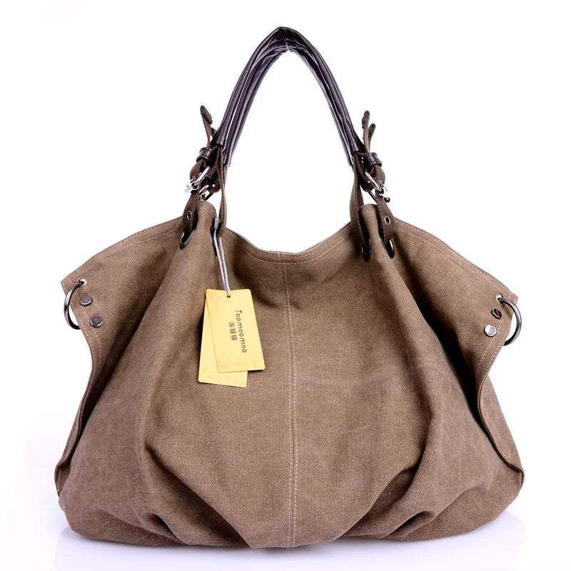 Bolsa Casual Feminina-Eviana™ De Lona