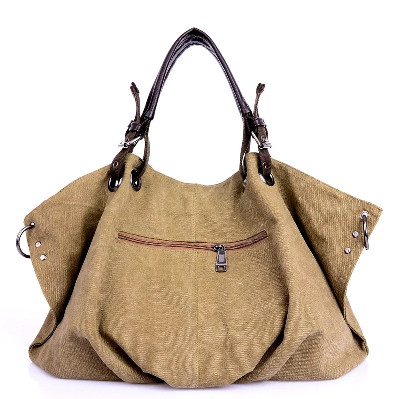 Bolsa Casual Feminina-Eviana™ De Lona