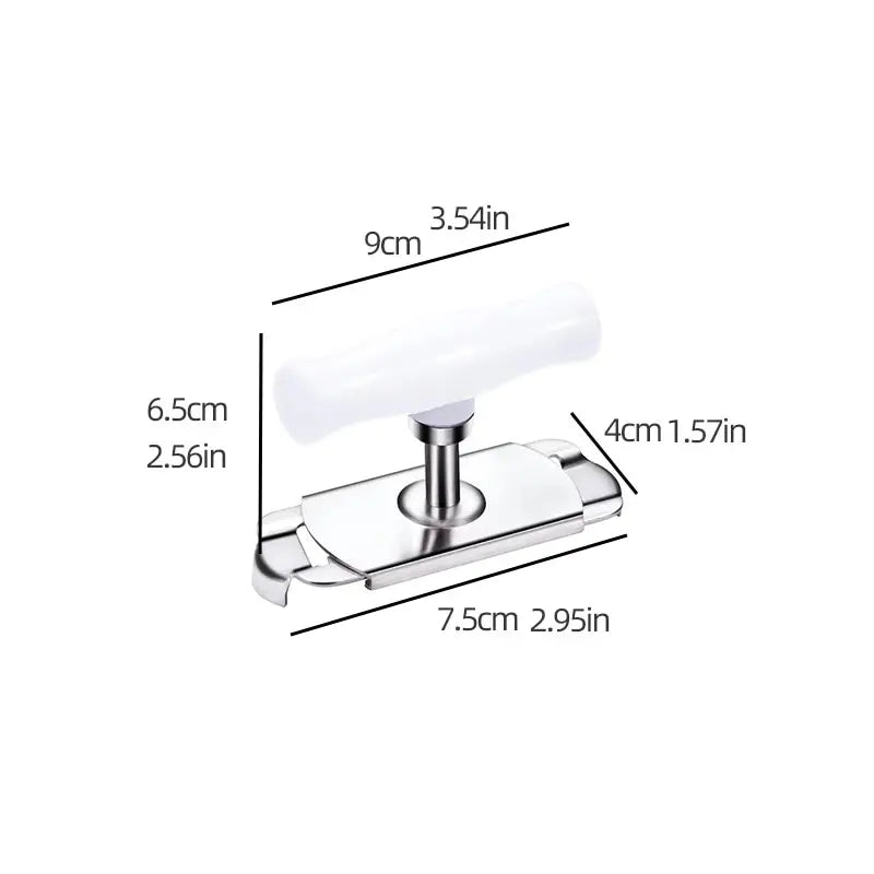 Abridor De Potes Manual Screy™-Multifuncional Aço Inoxidável