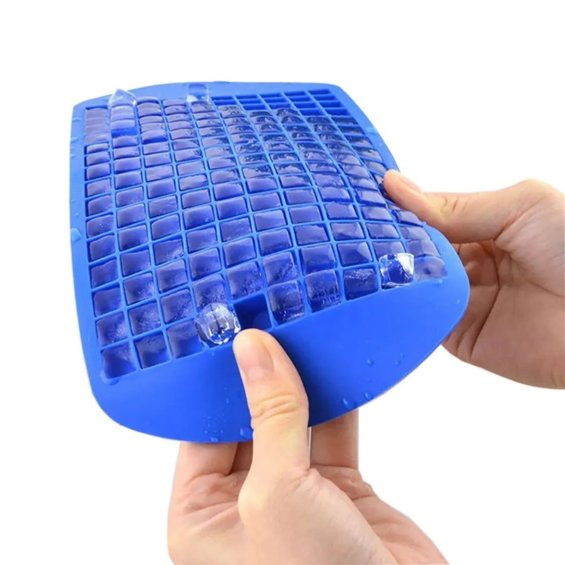 Bandeja De Silicone Para Fazer Gelo- Ice Cube 160 Grids