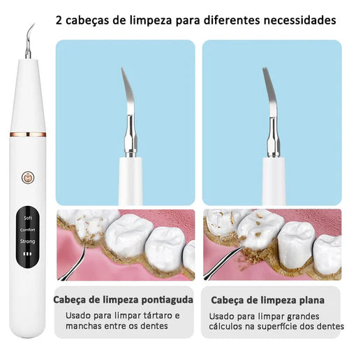 Limpador De Dentes Elétrico Ultrassônico