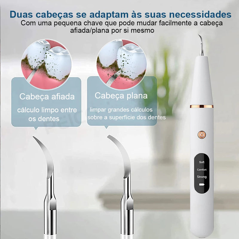 Limpador De Dentes Elétrico Ultrassônico