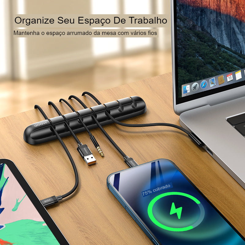 Organizador De Cabos Easy™-Clipes De Silicone