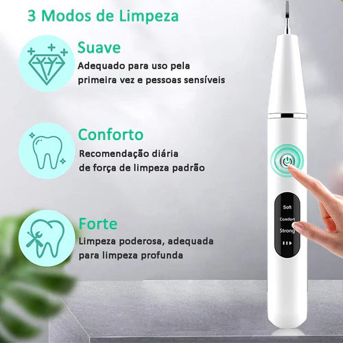 Limpador De Dentes Elétrico Ultrassônico