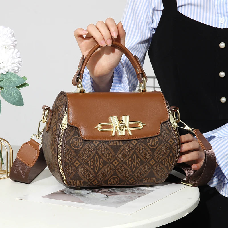 Bolsa Feminina Clássica De Luxo -Estilo Retrô