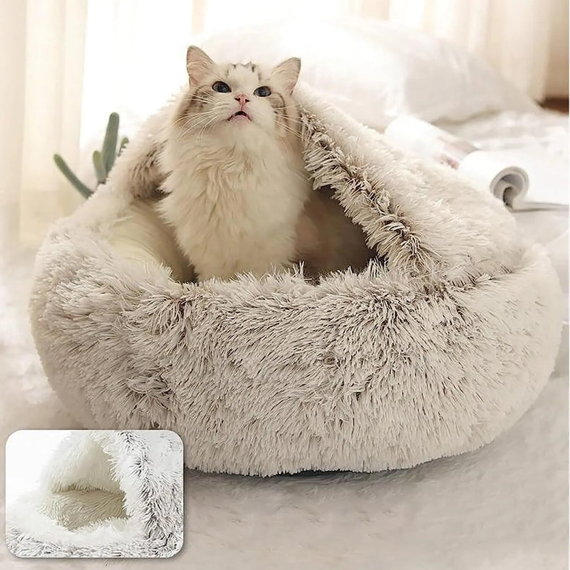 Cama De Pelúcia Para Gatos