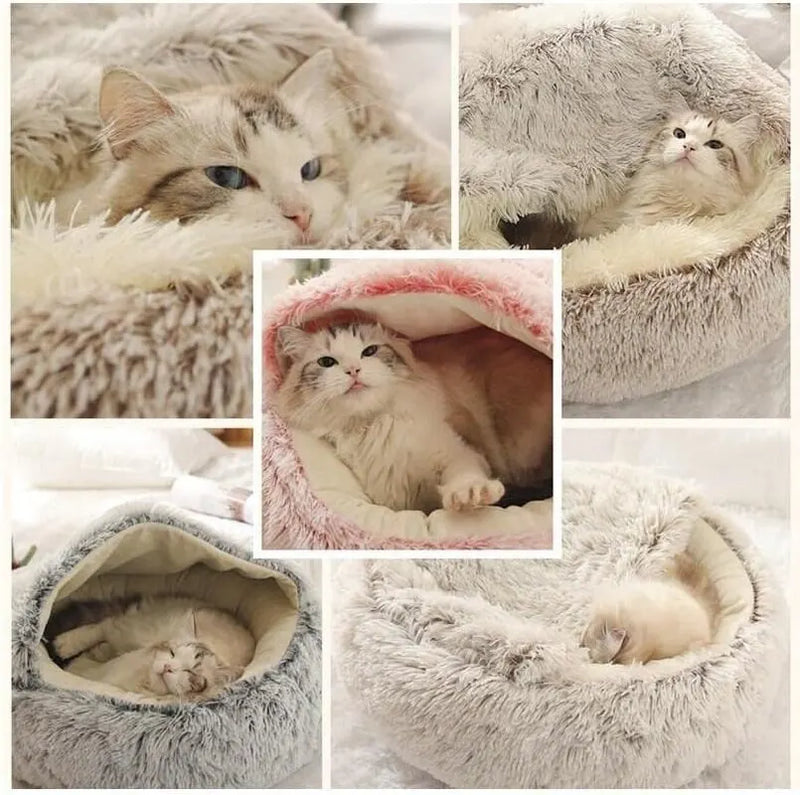 Cama De Pelúcia Para Gatos