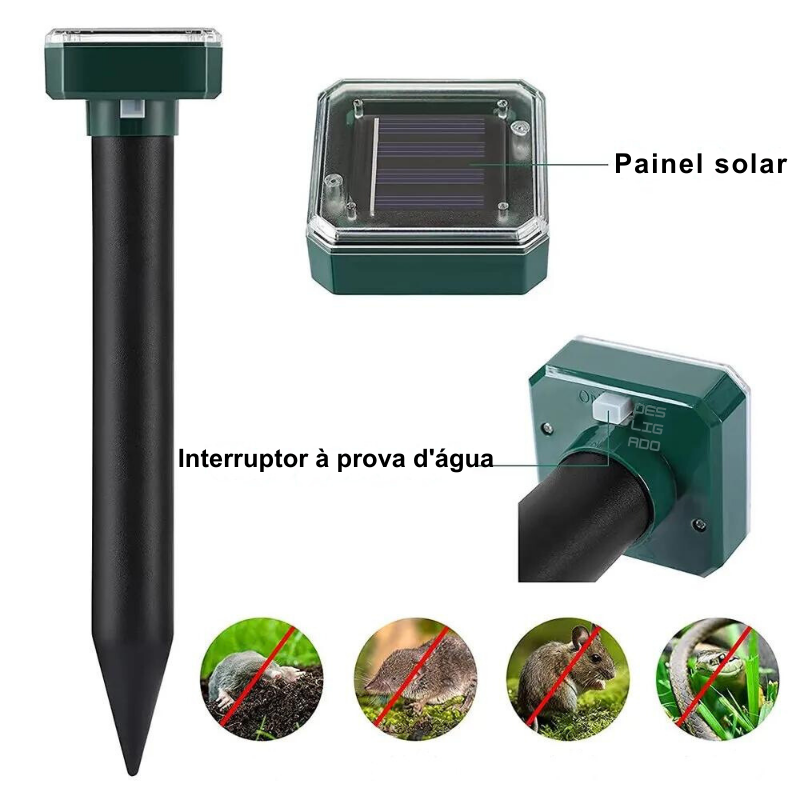 Repelente Ultrasonic Solar Power