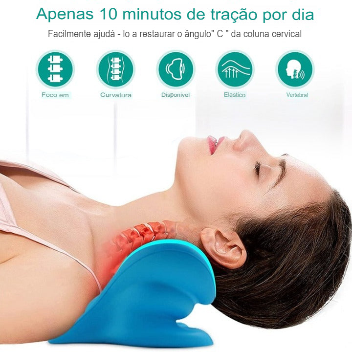 Travesseiro Massageador Para Coluna Cervical