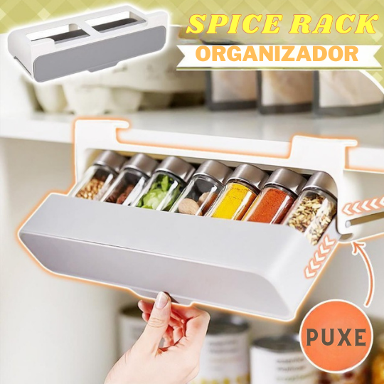 SPICE  RACK ORGANIZADOR DE COZINHA - Reino das Variedades