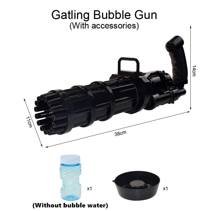 Gatling Bubble Machine - Reino das Variedades