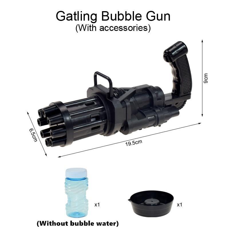 Gatling Bubble Machine - Reino das Variedades