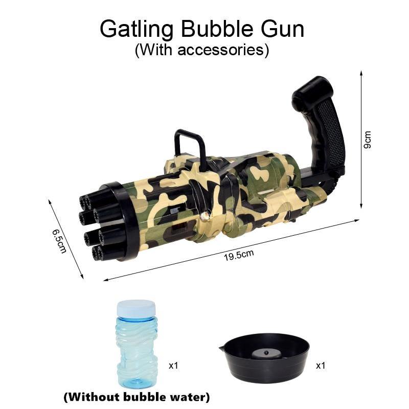 Gatling Bubble Machine - Reino das Variedades