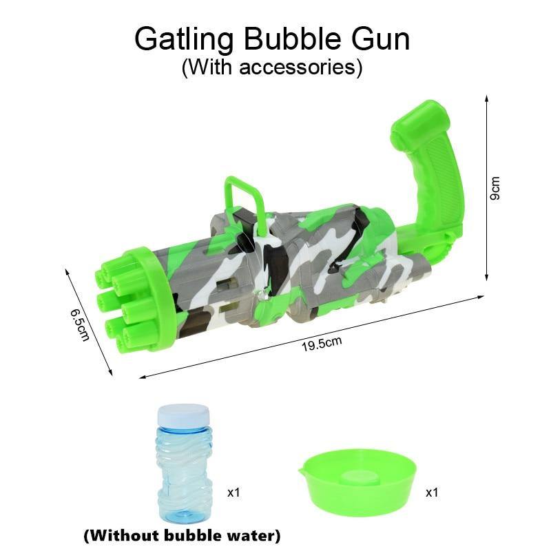 Gatling Bubble Machine - Reino das Variedades