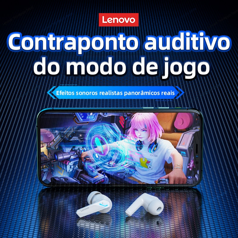 Fone De Ouvido Bluetooth-Original Lenovo