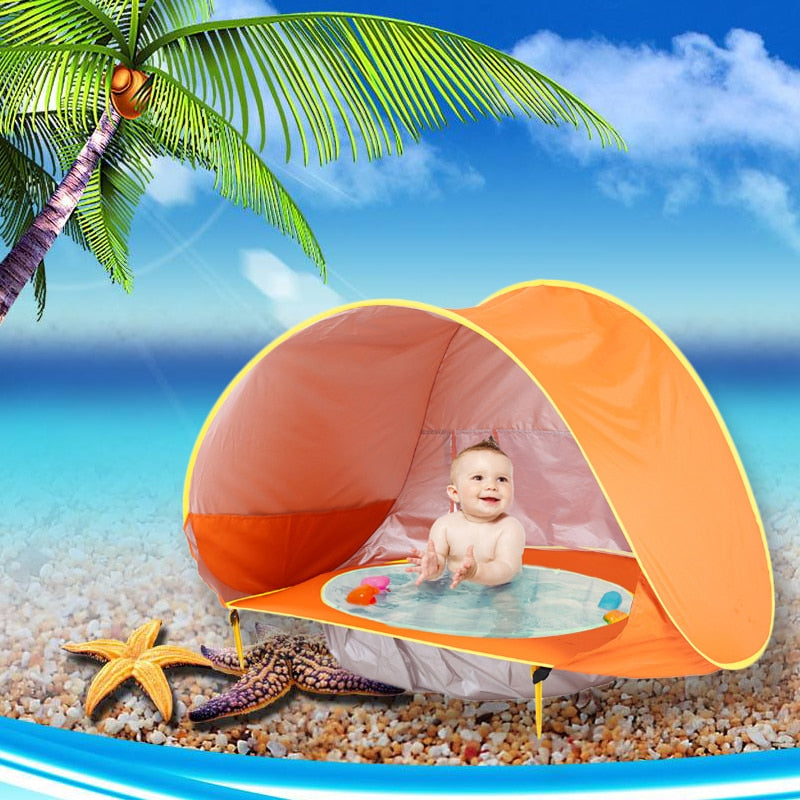 Tenda De Praia Infantil- Com Proteção UV - Verão 2025